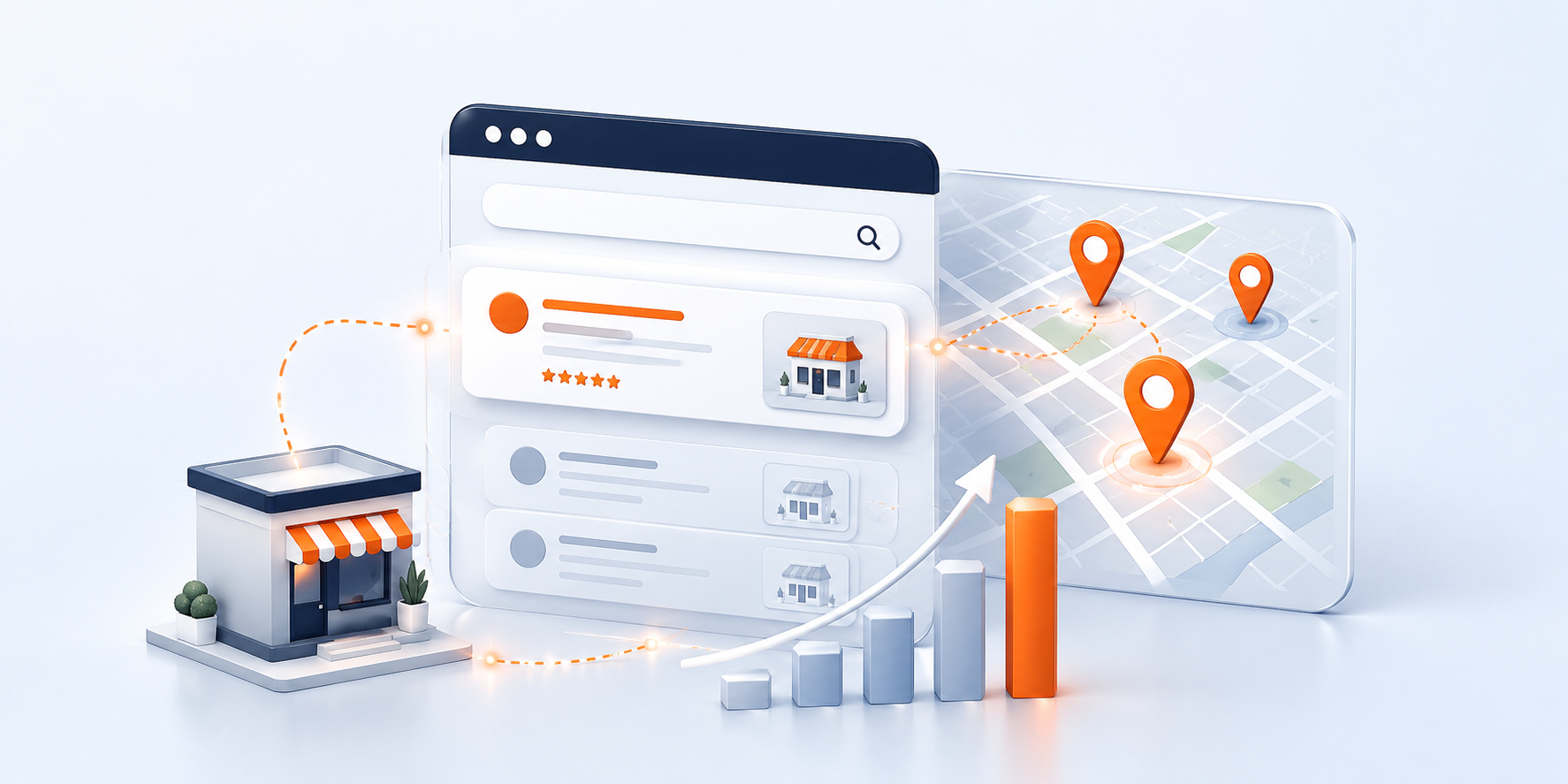 SEO & Local Visibility illustration