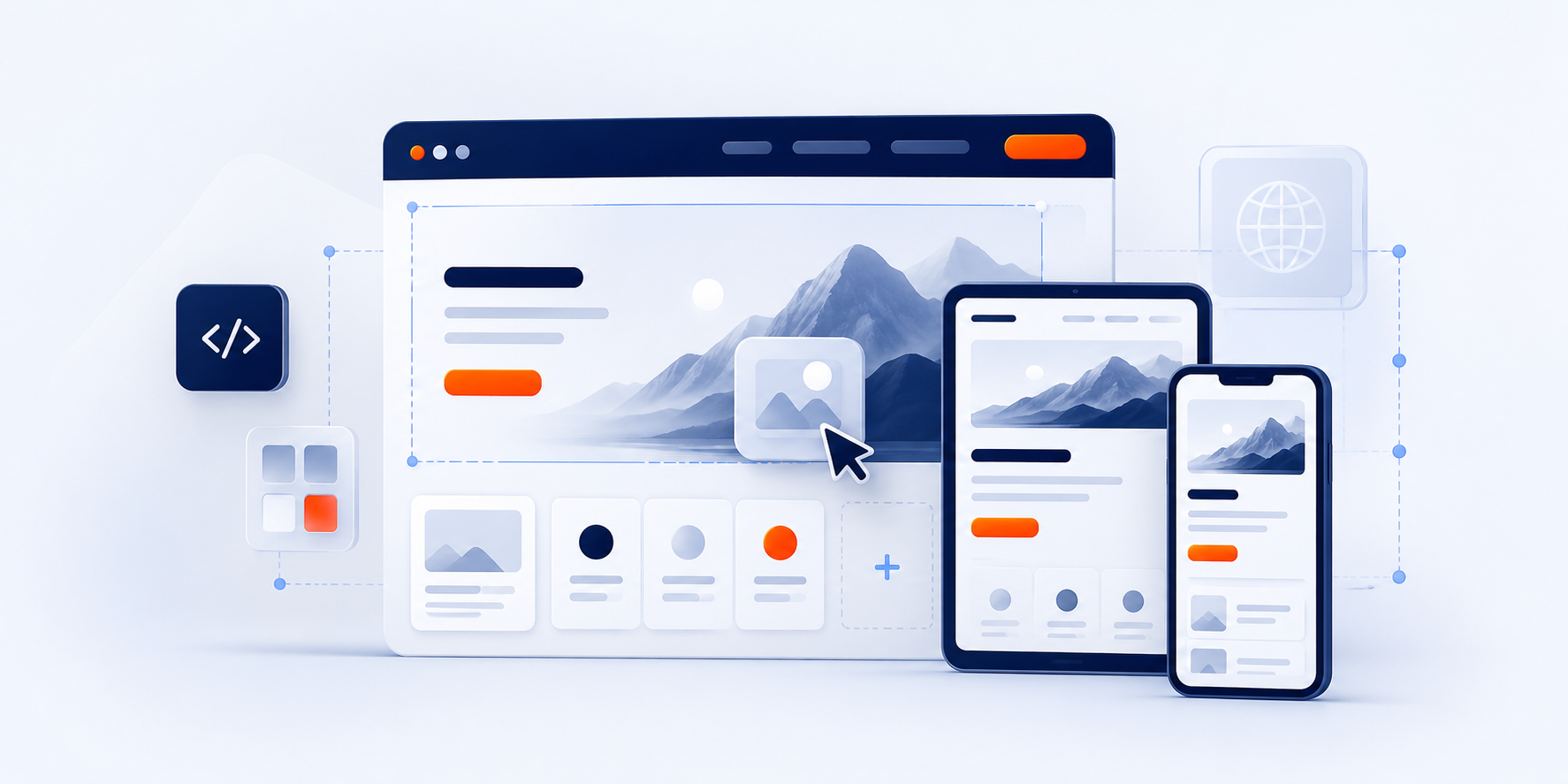 Website Development illustration